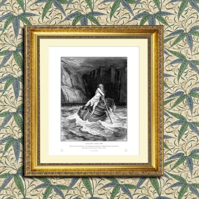 Caronte visto da Gustavo Dorè. Stampe giclèe fine art